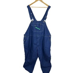 VIntage 90s Y2K Key Imperial Aristocrat Mens Denim‎ Bib Overalls 58x30 Workwear